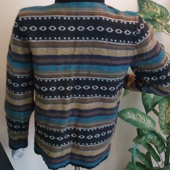 Bejeweled Tapestry Jacket - Size M - Picture 8 of 11